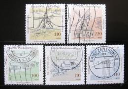 Poštovní známky Nìmecko 1997 Mlýny Mi# 1948-52