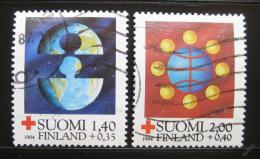 Poštovní známky Finsko 1984 Èervený køíž Mi# 946-47