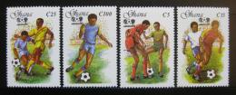 Poštovní známky Ghana 1987 MS ve fotbale Mi# 1138-41