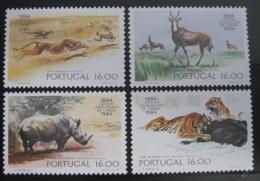 Poštovní známky Portugalsko 1984 Zvíøata ze ZOO Mi# 1617-20 Kat 8€