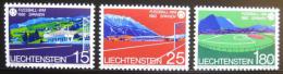 Poštovní známky Lichtenštejnsko 1982 MS ve fotbale Mi# 799-801