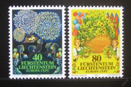 Poštovní známky Lichtenštejnsko 1981 Evropa CEPT Mi# 764-65