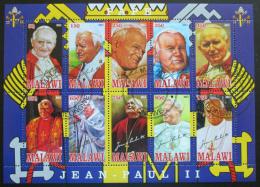 Potovn znmky Malawi 2012 Pape Jan Pavel II.