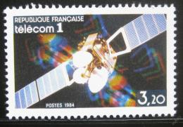 Poštovní známka Francie 1984 Telecom I Satelit Mi# 2459