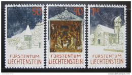 Poštovní známky Lichtenštejnsko 1992 Vánoce Mi# 1050-52