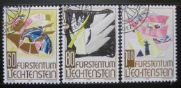 Poštovní známky Lichtenštejnsko 1994 Moderní umìní Mi# 1096-98