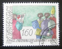 Poštovní známka Lichtenštejnsko 1992 Vznik Vaduzu Mi# 1049