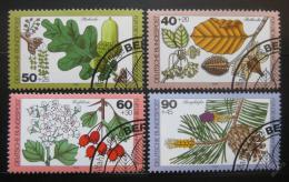 Poštovní známky Nìmecko 1979 Lesní rostliny Mi# 1024-27