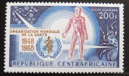Poštovní známka SAR 1968 Výroèí WHO Mi# 157
