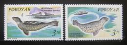Poštovní známky Faerské ostrovy 1992 Tuleni Mi# 235-36