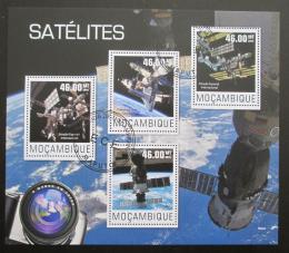 Poštovní známky Mosambik 2014 Satelity