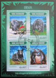 Poštovní známky Mosambik 2014 Medvìdi Mi# 7345-48