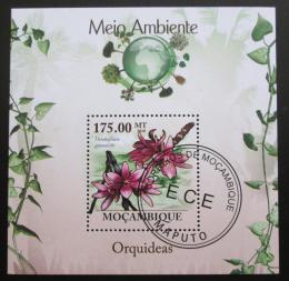 Potovn znmka Mosambik 2010 Orchideje Mi# Block 289