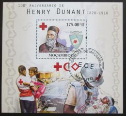Potovn znmka Mosambik 2010 Henry Dunant Mi# Block 393 - zvtit obrzek