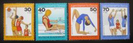 Poštovní známky Nìmecko 1976 Trénink mládeže Mi# 882-85 Kat 5€