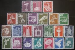 Poštovní známky Nìmecko 1975-82 Prùmysl a technika komplet Kat 43€
