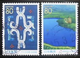 Poštovní známky Japonsko 2003 Dìdictví Hokkaida Mi# 3456-57