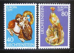 Poštovní známky Lichtenštejnsko 1976 Evropa CEPT Mi# 642-43