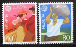 Poštovní známky Švýcarsko 1981 Evropa CEPT Mi# 1197-98
