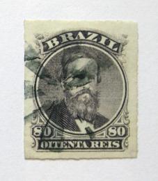 Poštovní známka Brazílie 1877 Don Pedro Mi# 33 Kat 30€