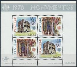 Poštovní známky Portugalsko 1978 Evropa CEPT Mi# Block 23 Kat 22€