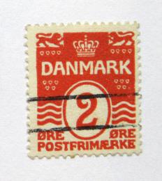 Poštovní známka Dánsko 1917 Nominál Mi# 43 B