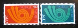 Poštovní známky Norsko 1973 Evropa CEPT Mi# 660-61