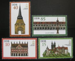 Poštovní známky DDR 1984 Architektura Mi# 2869-72