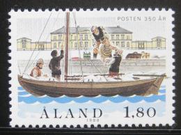 Poštovní známka Alandy 1988 Poštovní služby Mi# 26 Kat 4€