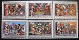 Poštovní známky Komory 1976 Americká revoluce Mi# 257-63