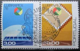 Poštovní známky Portugalsko 1976 LUBRAPEX výstava Mi# 1330-31