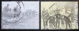Poštovní známky Faerské ostrovy 2005 Konec britské okupace Mi# 543-44