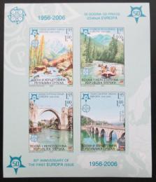 Poštovní známky Bosna a Hercegovina 2005 Evropa CEPT neperf. Mi# Block 13 B Kat 35€