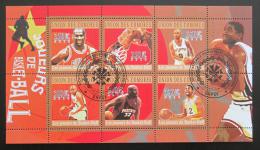 Poštovní známky Komory 2010 Basketbalové hvìzdy Mi# 2859-64