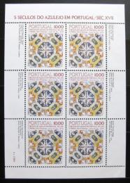 Poštovní známky Portugalsko 1982 Ozdobné kachlièky Mi# 1557