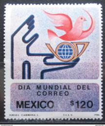 Potovn znmka Mexiko 1986 Mezinrodn den pot Mi# 2001 - zvtit obrzek