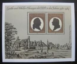 Poštovní známky DDR 1982 Cena Goethe-Schiller Mi# Block 66