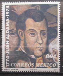 Potovn znmka Mexiko 1975 Juan Aldama, freska Mi# 1465 - zvtit obrzek