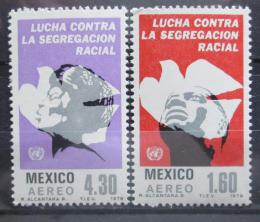 Potovn znmky Mexiko 1978 Rok proti rasismu Mi# 1607-08 - zvtit obrzek
