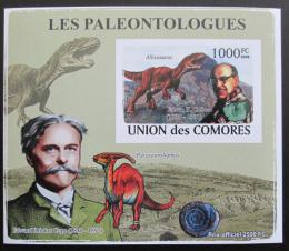 Potovn znmka Komory 2009 Paleontologov a dinosaui neperf. Mi# 1965 B