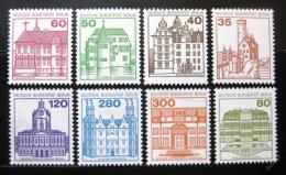Poštovní známky Západní Berlín 1979-82 Hrady Mi# 611,614-15,673-77 Kat 13.70€