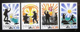 Poštovní známky Faerské ostrovy 2000 Køes�anství Mi# 368-71 Kat 11€