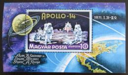 Poštovní známka Maïarsko 1971 Apollo 14 Mi# Block 80