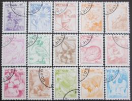 Poštovní známky Vietnam 1984 Fauna a flóra Mi# 1529-43