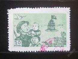 Poštovní známka Vietnam 1955 Osvobození Hanoje Mi# 24 