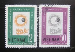 Poštovní známky Vietnam 1964 Rok Slunce Mi# 296-97