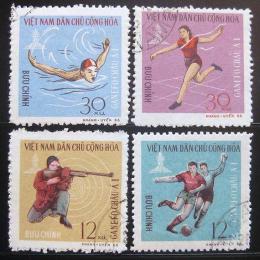 Poštovní známky Vietnam 1966 GANEFO asijské hry Mi# 462-65