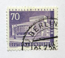 Poštovní známka Západní Berlín 1956 Divadlo Mi# 152 Kat 16€