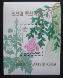 Poštovní známka KLDR 1993 Místní flóra Mi# Block 279