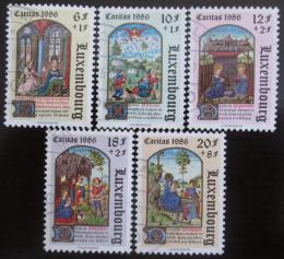 Poštovní známky Lucembursko 1986 Miniatury Mi# 1163-67 Kat 12€